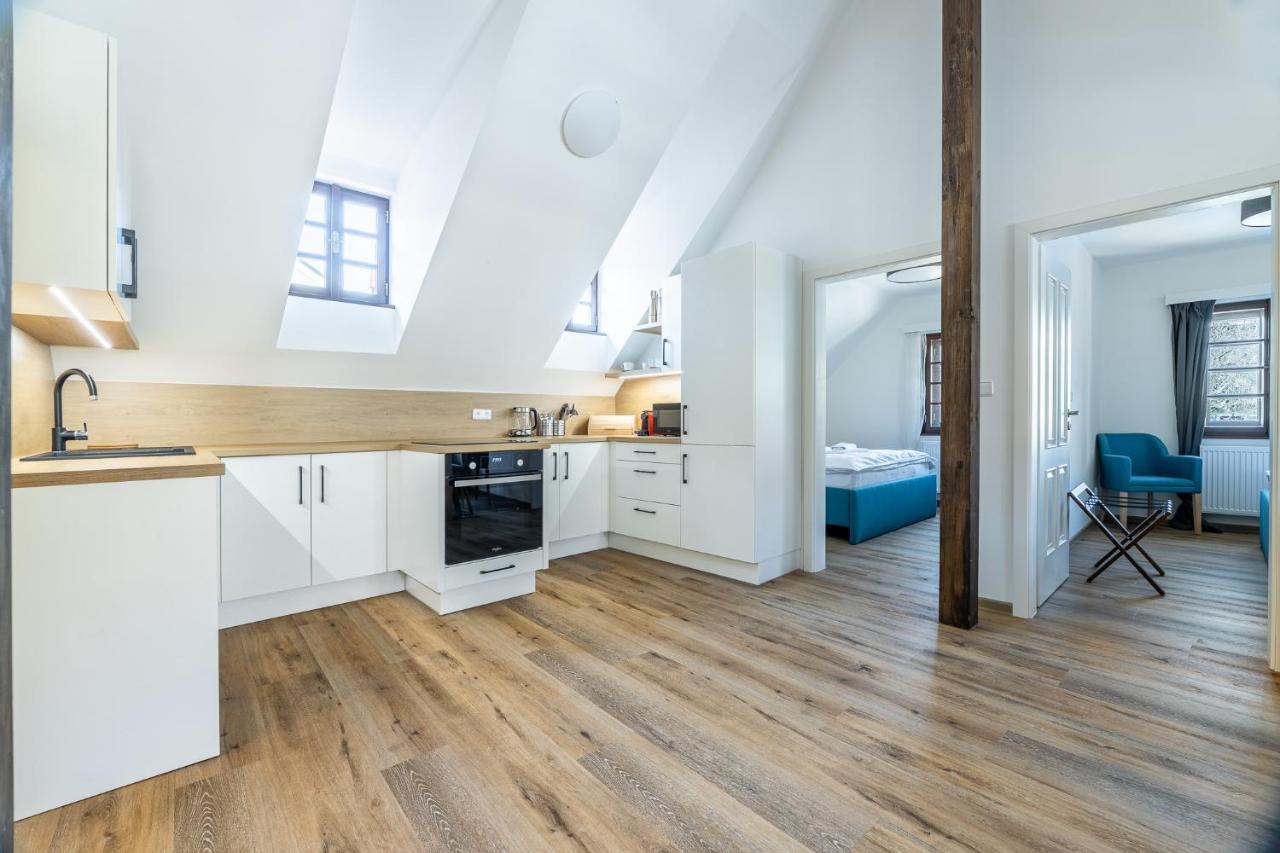 Residence Wurmfeld - Rodinny Apartman S 3 Loznicemi Český Krumlov 外观 照片