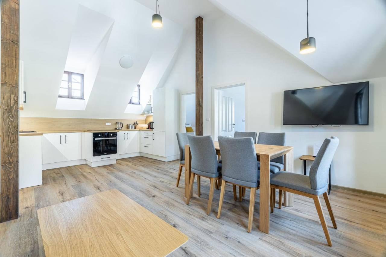 Residence Wurmfeld - Rodinny Apartman S 3 Loznicemi Český Krumlov 外观 照片